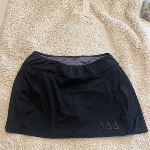 Tri Delta Black Tennis Skirt Medium